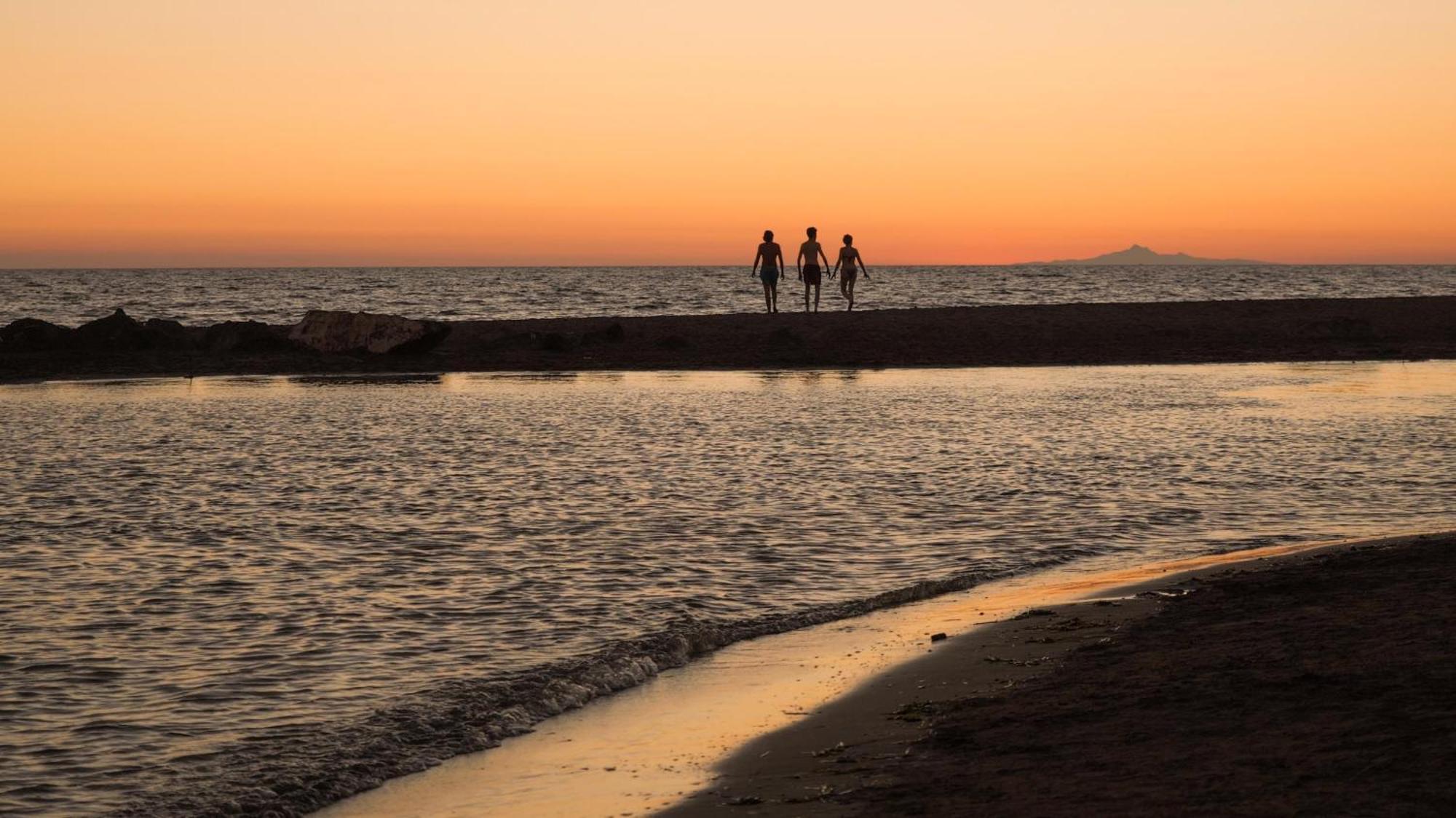 Gitavillage Argentario Альбінія Екстер'єр фото Sunset at the beach
